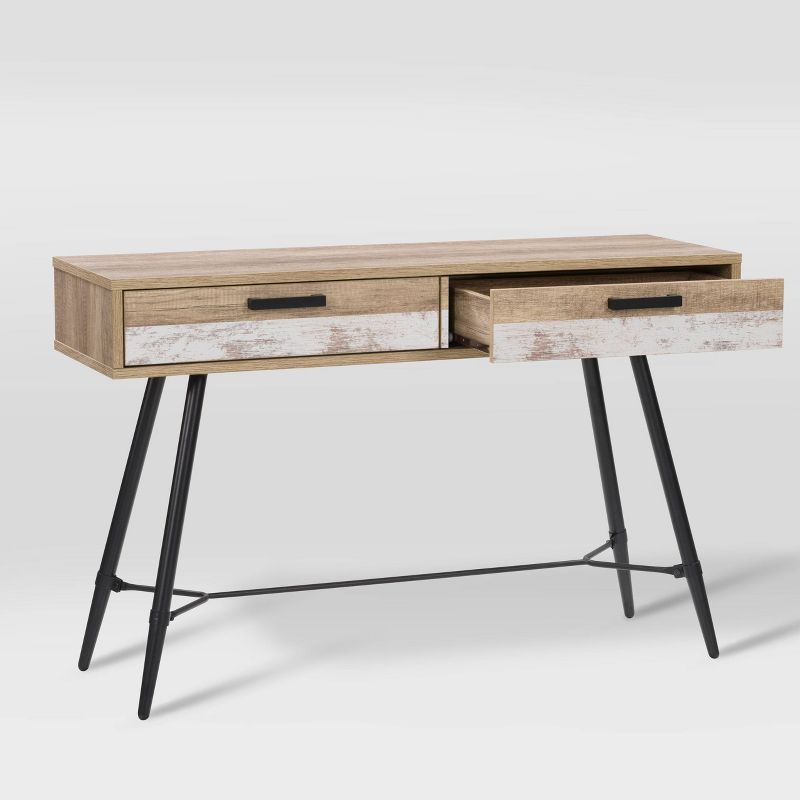 Aurora Entryway Table Beige/White - CorLiving