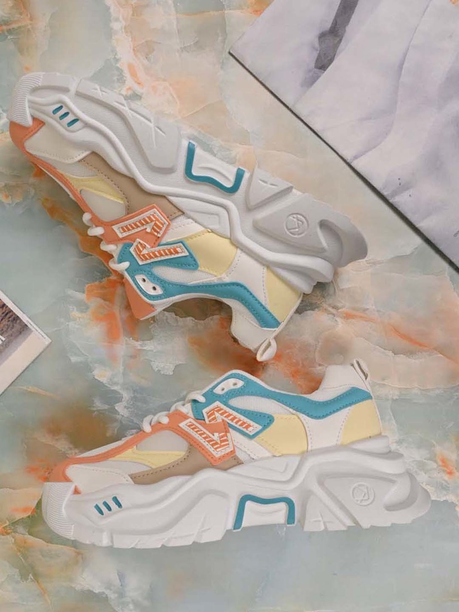 Jove Women's Multicolored Casual Sneakers