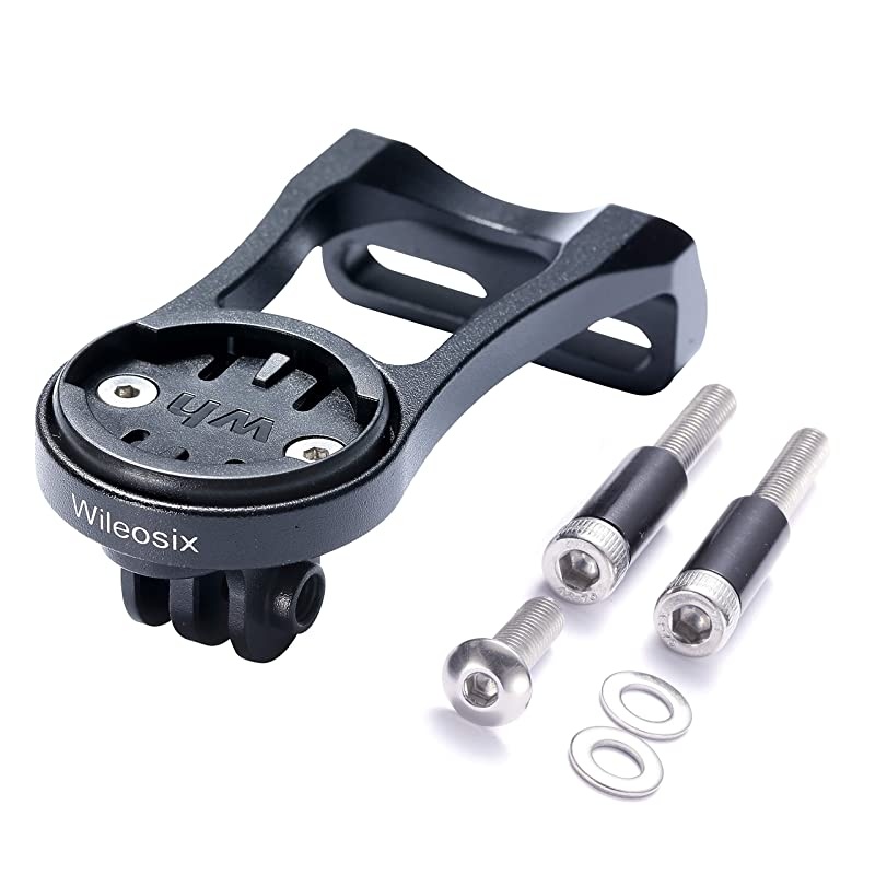 Front Bike Computer Combo Mount for Wahoo ElemntWahoo Elemnt Bolt Wahoo Elemnt MiniGopro and Bike Light Adapter