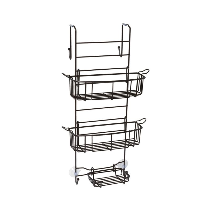 Shower Door Caddy Bronze - Zenna Home