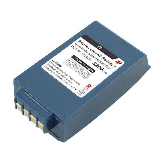 Replacement Battery for Vocollect Talkman T5, T5m, and A500 Scanners: 5200 mAh