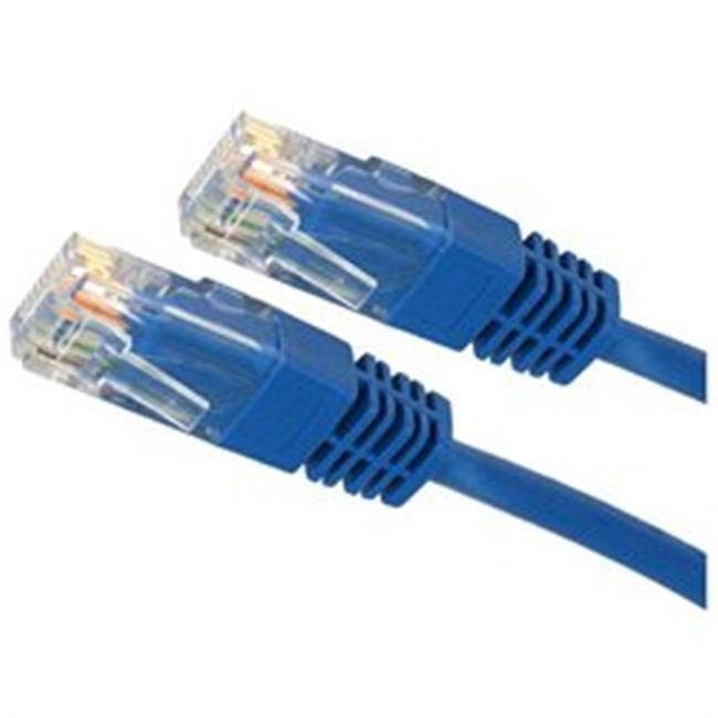 4Xem 4XC5EPATCH10BL 10 ft Cat5e Molded RJ45 UTP Patch Cable - Blue
