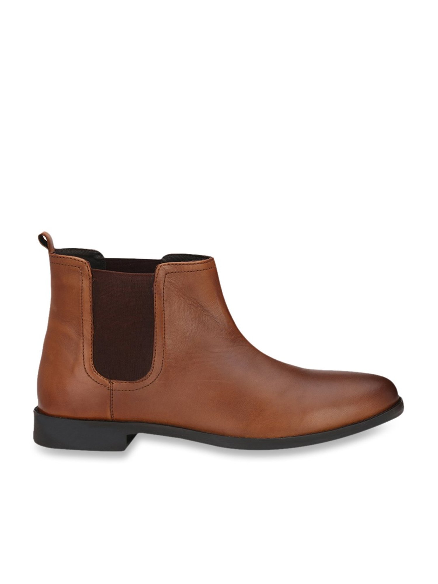 Delize Men's Tan Chelsea Boots