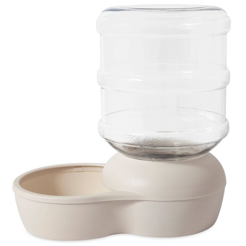 Aspen Pet LeBistro Auto Gravity Waterer - White - 2.5Gallon