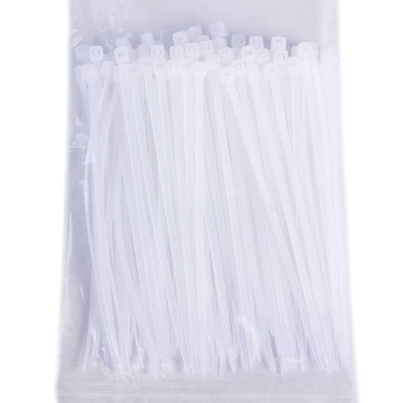Inch Clear Zip Ties 300pcs Nylon Cable Ties WHITE