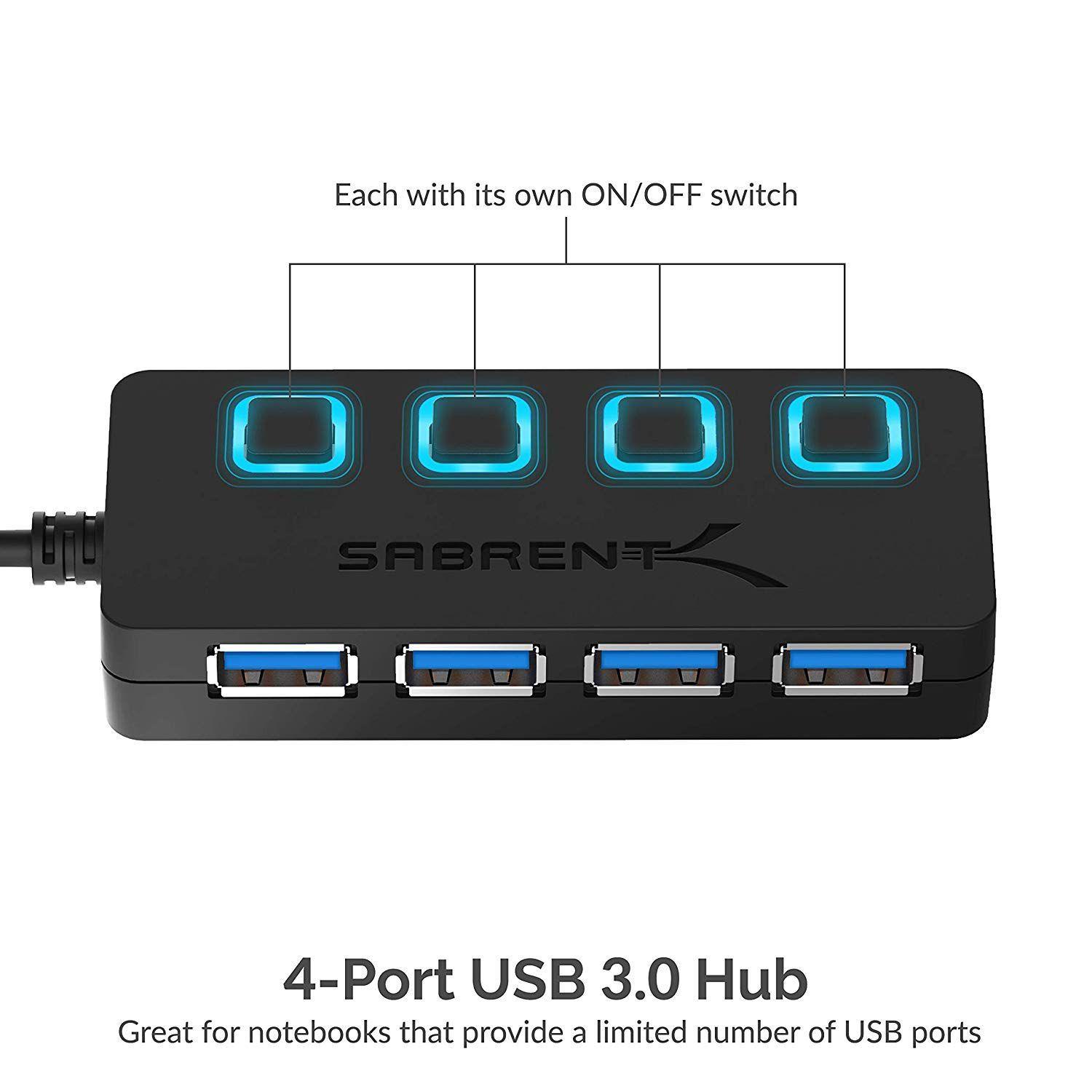 Madeng USB 3.0 HUB Adapter Extender Mini Splitter Box 3 Ports for PC Laptop Macbook Mobile Phone High Speed U Disk Reader