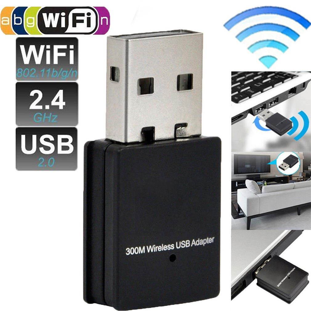 Newest 92A-300M 300Mbps Mini Wireless USB Wifi Adapter LAN Network Adapter 802.11n/g/b