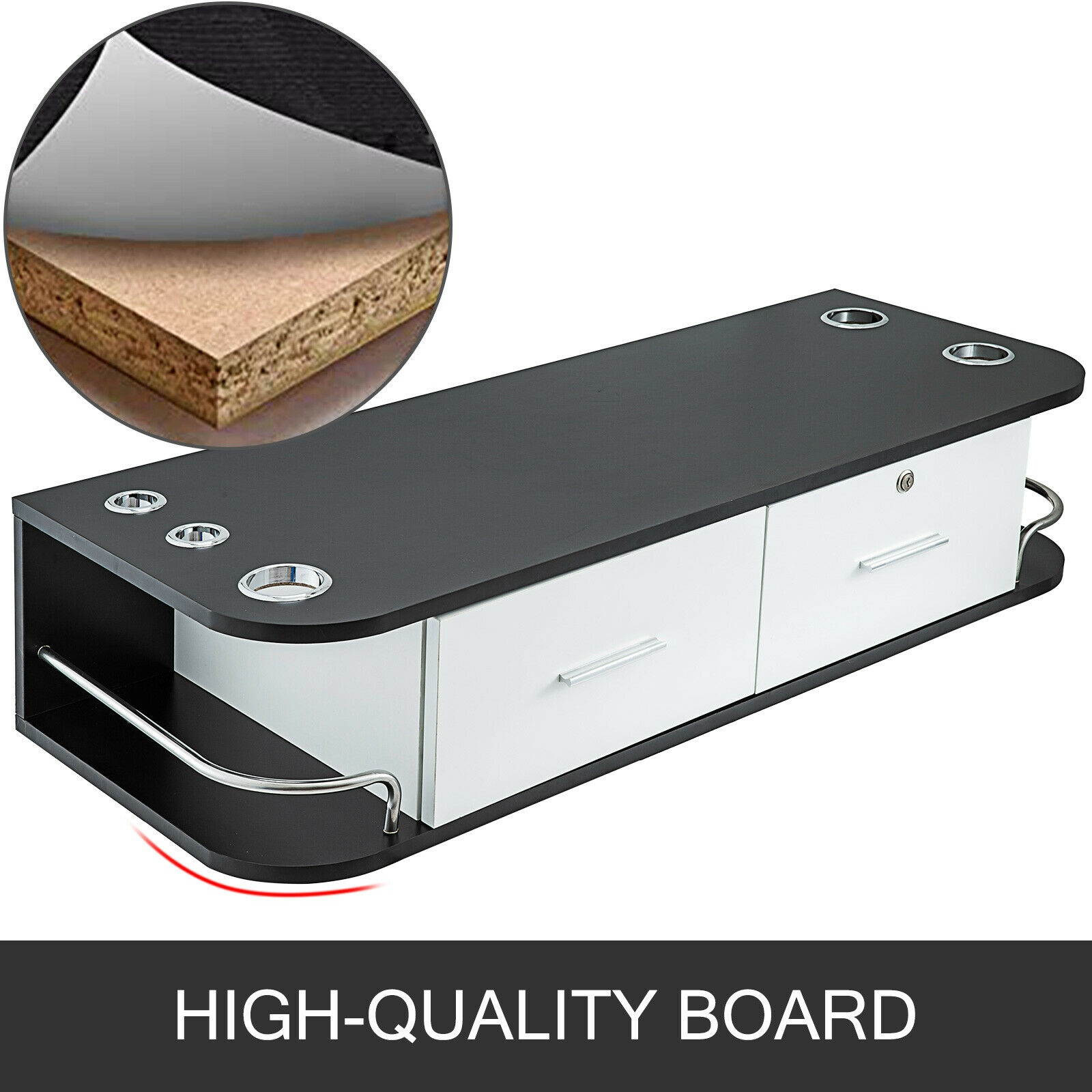 Wall Mount Styling Ston Beauty Salon Equipment 41.3x16x8.9 Barber Bathroom