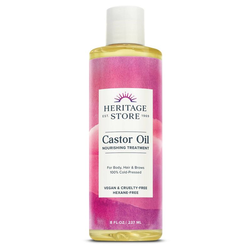 Heritage Store Castor Oil - 8 fl oz