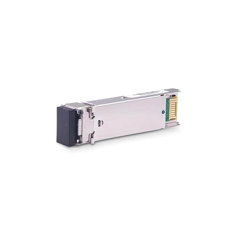 SFP Transceiver Single-Mode Gigabit Mini-GBIC Module 1000BASE-LX/LH Compatible for Netgear AGM732F (SMF, 1310nm, 20km, Dual LC DOM), 2 Pack