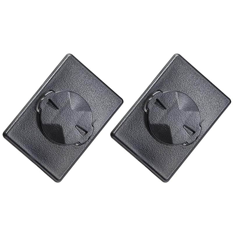 Universal Phone Adhesive Adapter Compatible with Garmin Edge Bicycle Mount Black1pcs