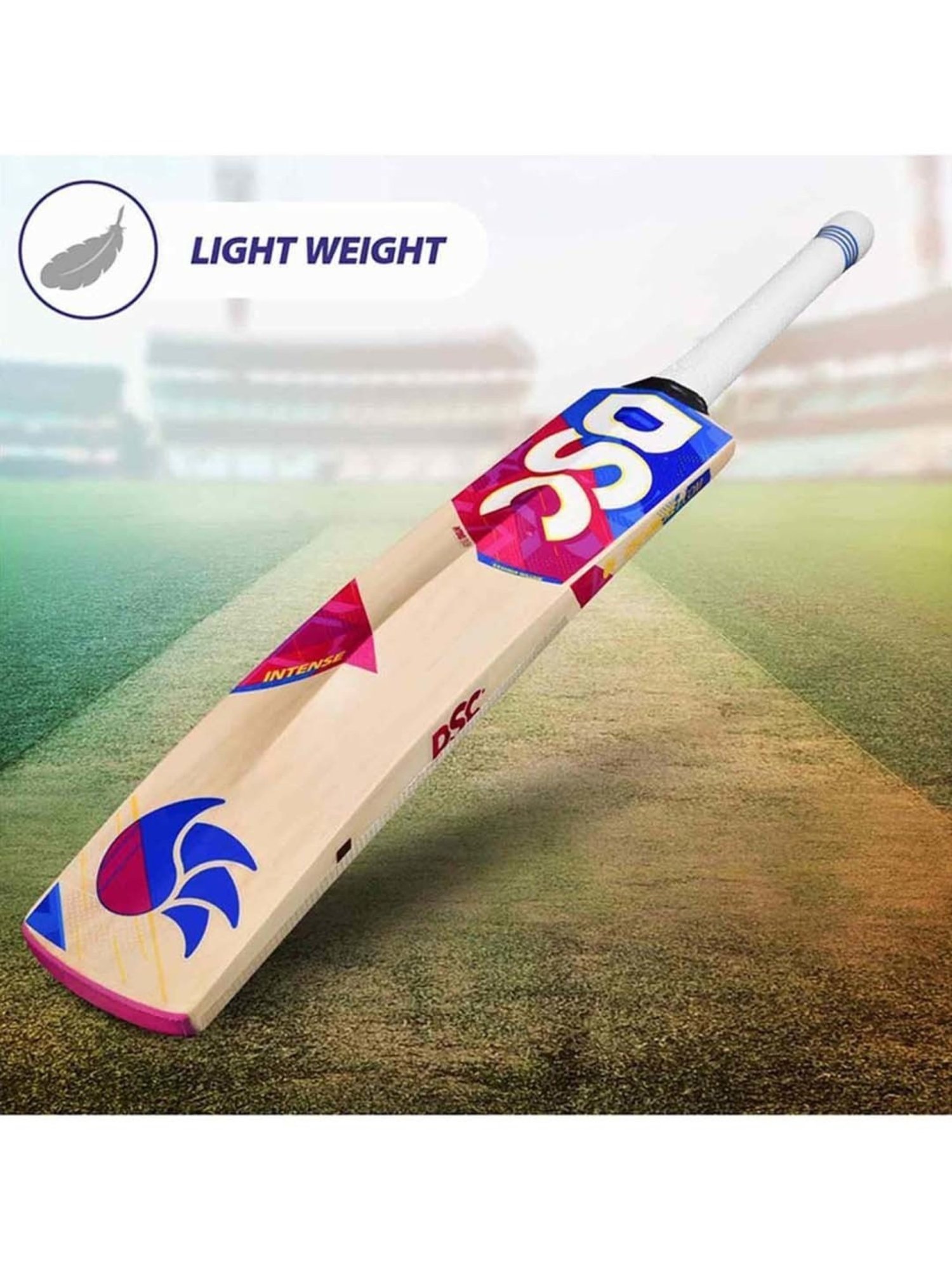 DSC Intense Crush Kashmir Willow Cricket Bat Size - Mens