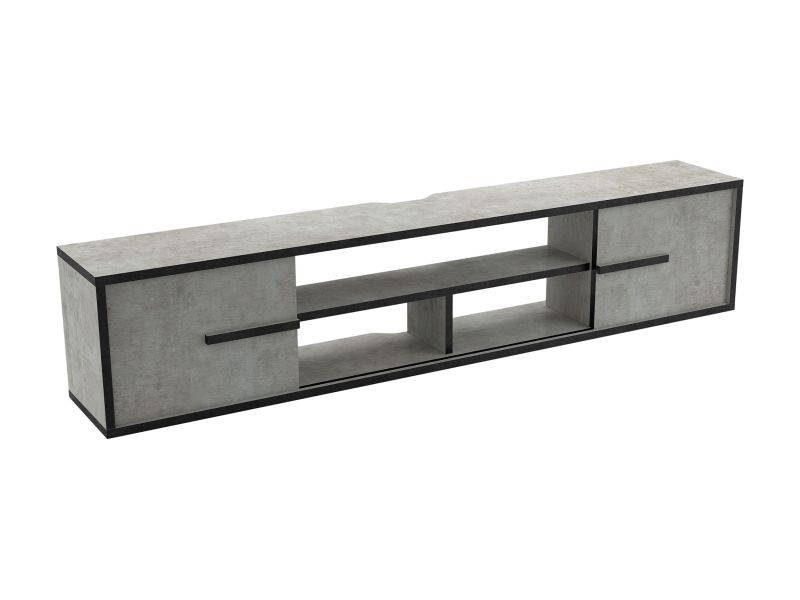 AVF FSL700LUCSW-A 32 - 65" Reflections - Lucerne Curved Pedestal TV Stand