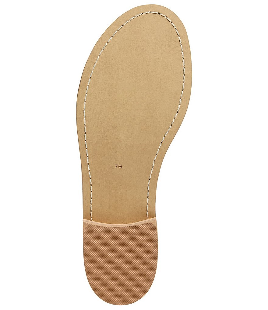 Jack Rogers Jacks Leopard Print Calf Hair Thong Sandals