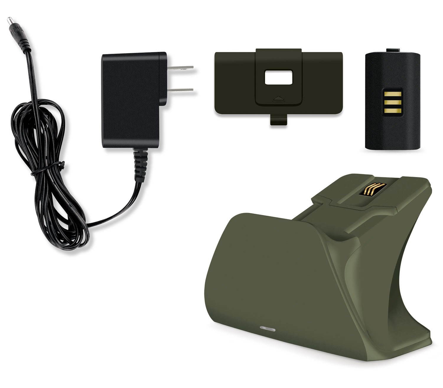 Controller Gear Xbox One Pro Charging Controller Stand - Military Green