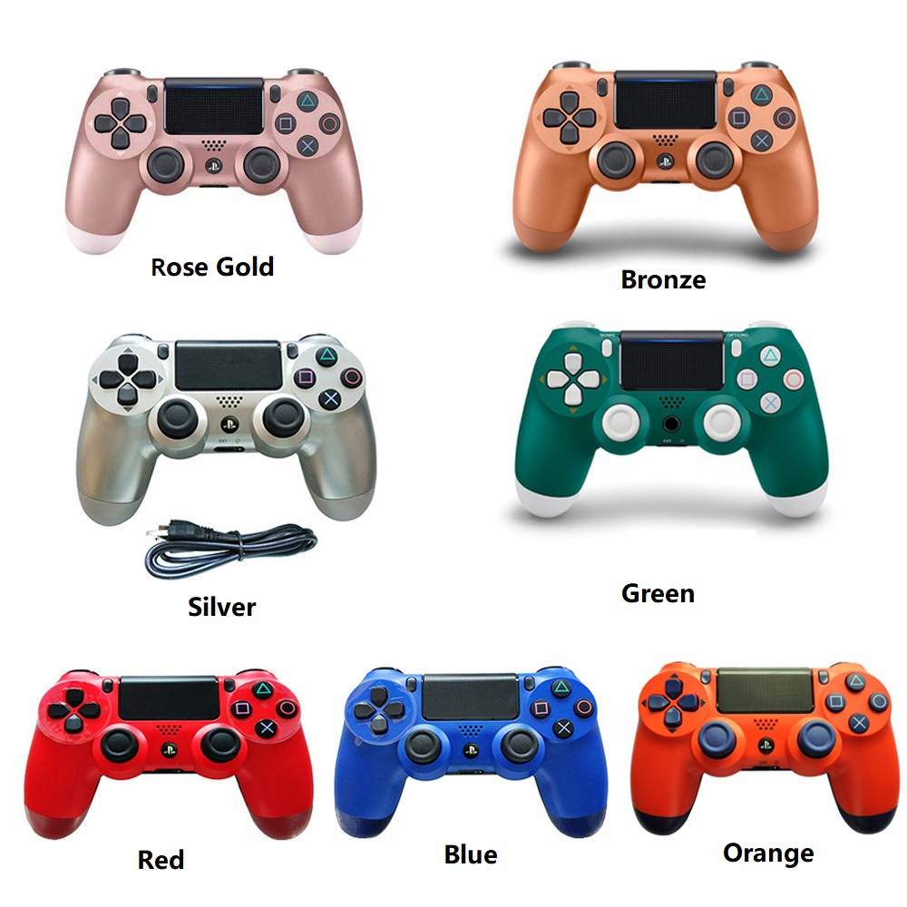 Wireless-Controller BT Gamepad Game Controller Replacement for PS4 Controller PlayStation 4