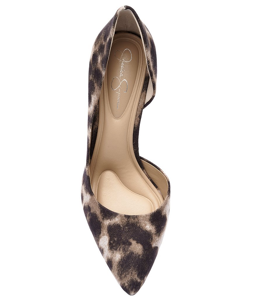 Trotters Kari Pearlized Leather Block-Heel Pumps