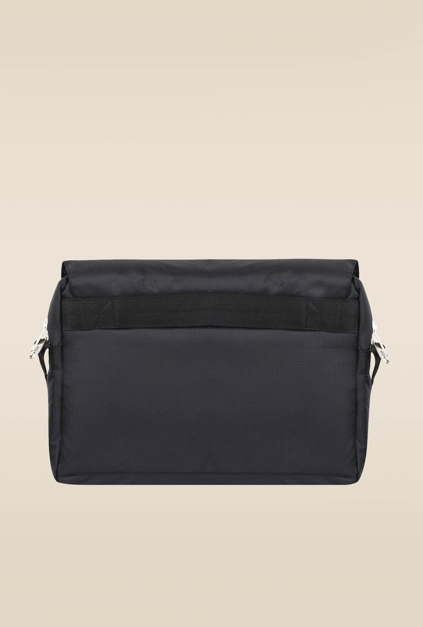 Kara Black Unisex Messenger Bag