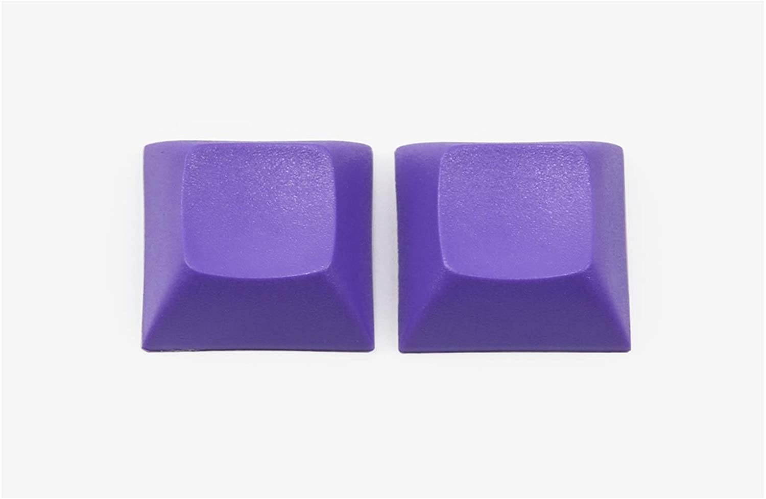 rouroumaoyi DSA Blank Personality Supplement Keycap 1.25u 1.5u Blind Spot Keycap Short Ball Cap Positioning Key Purple White Gray Black (Axis Body : 3 pcs, Color : Black FJ Key)