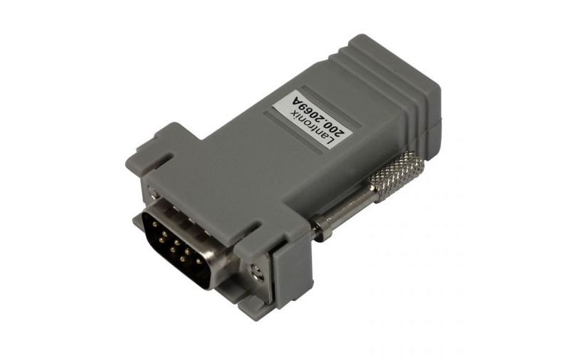 Lantronix RJ45 to DB9M DCE ADPT-for ETS SCSXX00 SCSXX05 (200.2069A)