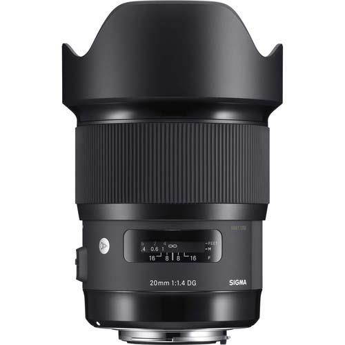 Sigma 20mm F1.4 DG HSM ART Lens for Nikon F