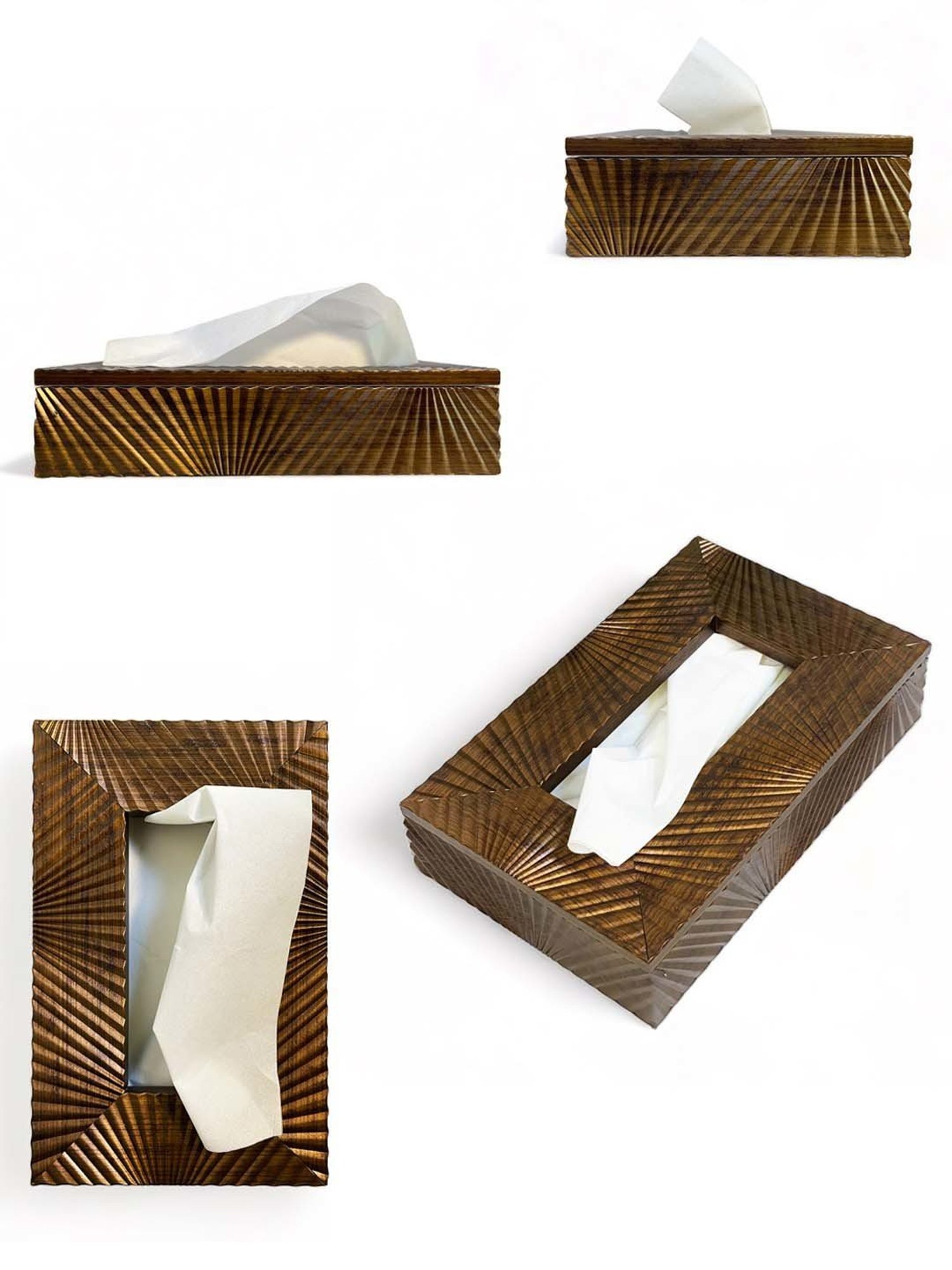 20" White Napkin with Red and Green Tassels Set of 4 pc White - SARO Lifestyle