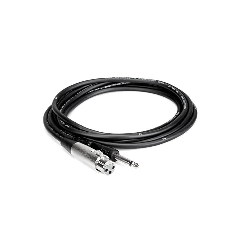 PXF-103 XLR3F to 1/4" TS Unbalanced Interconnect Cable, 3 Feet