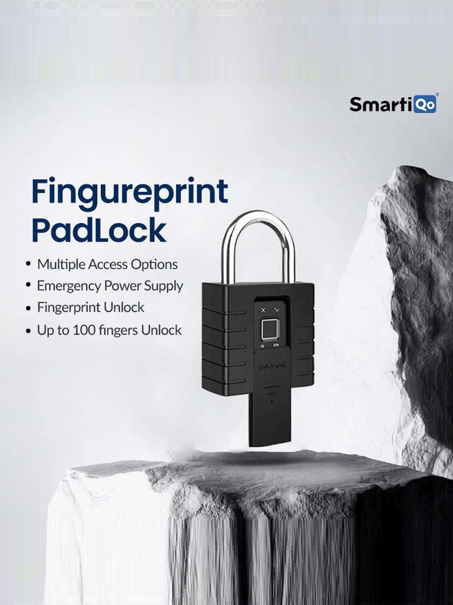 SmartiQo Fingerprint Padlock
