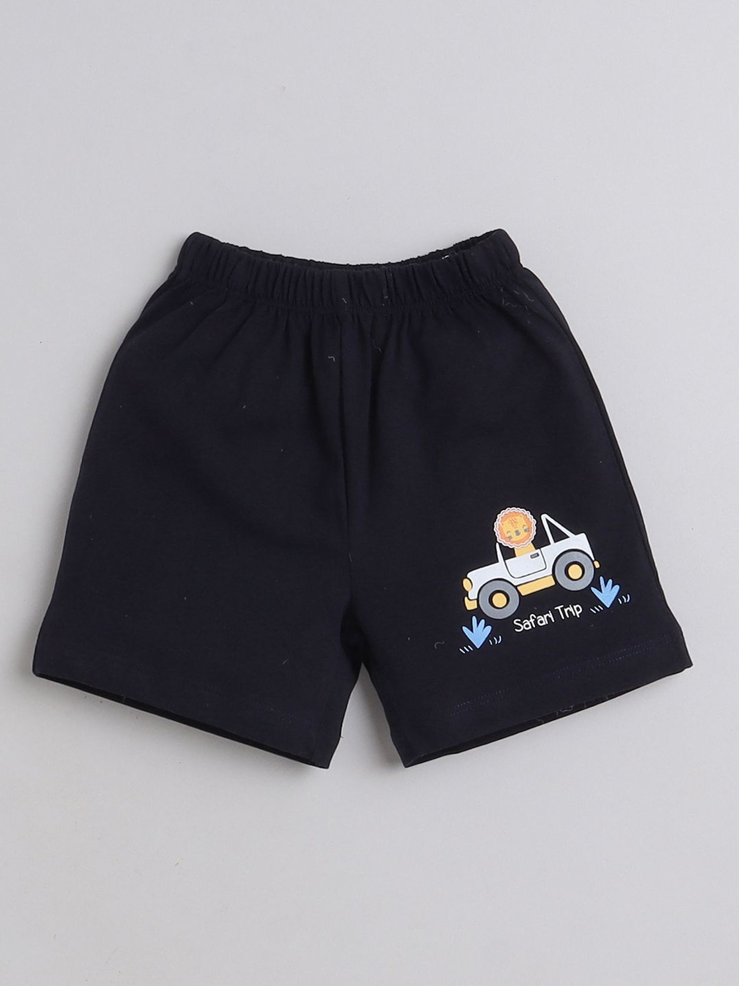 Bumzee Kids Multicolor Printed Shorts (Pack Of 3)