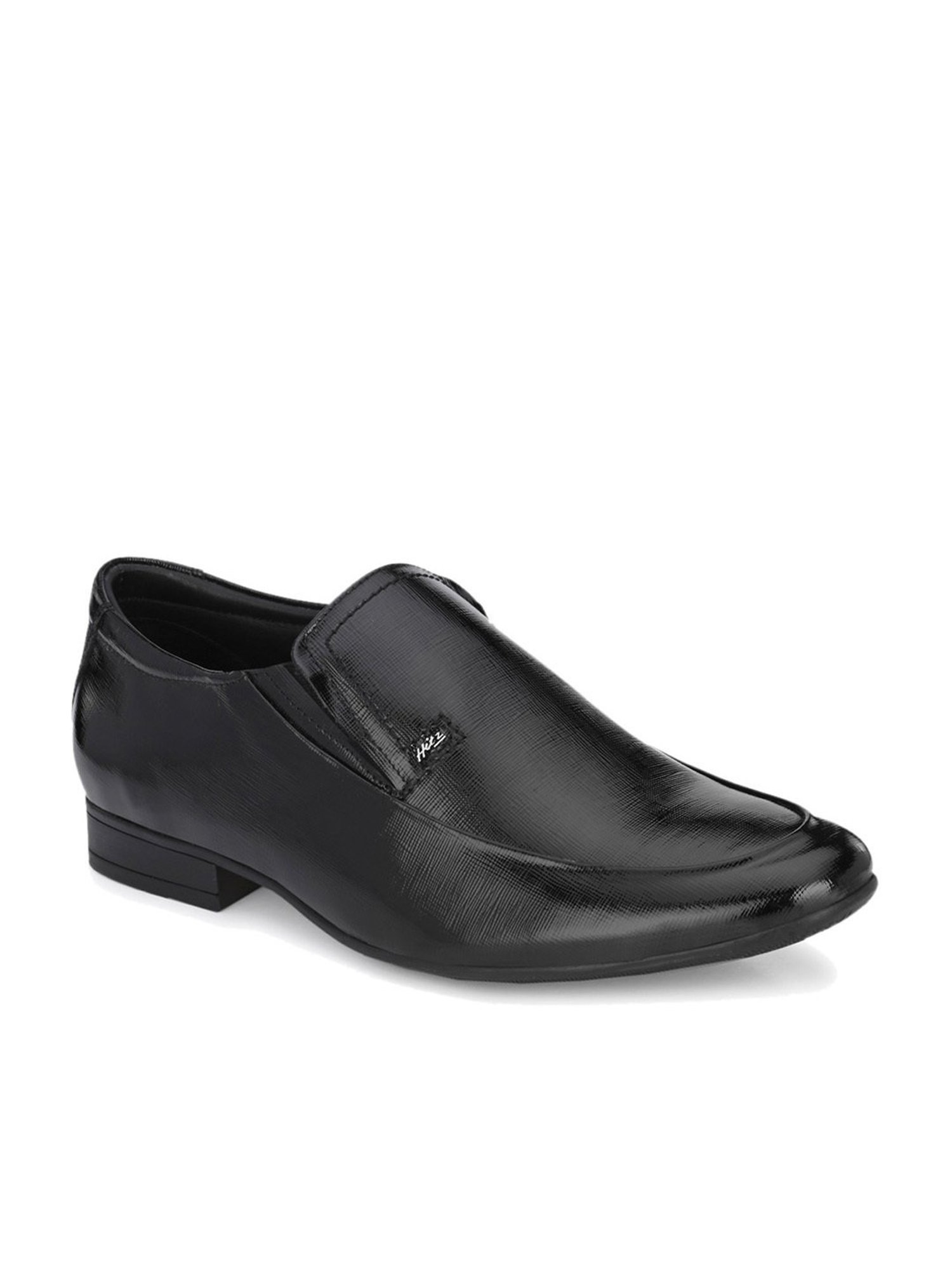 Hitz Men's Black Formal Loafers