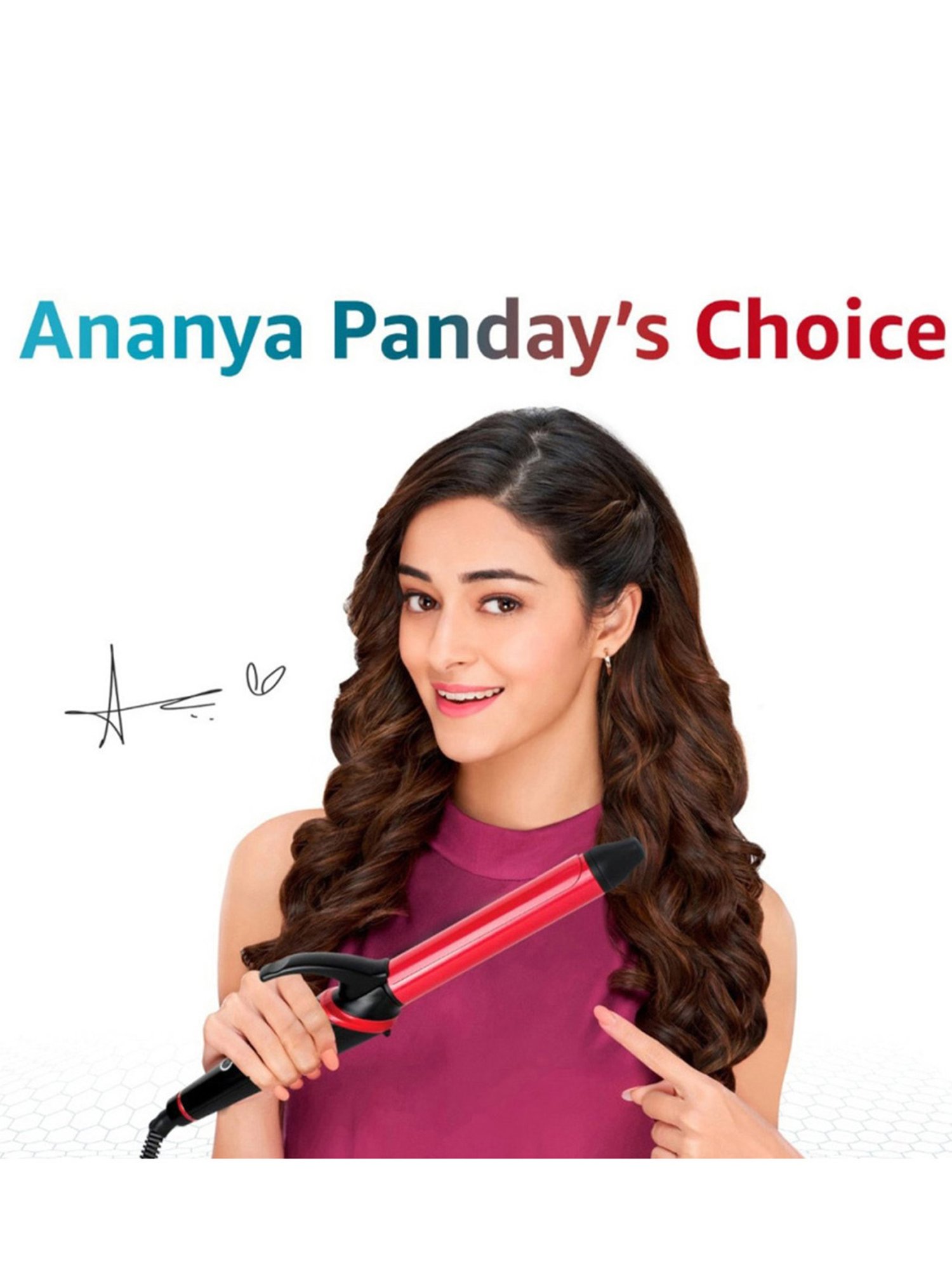 VEGA Smart Curl Hair Curler (Black)