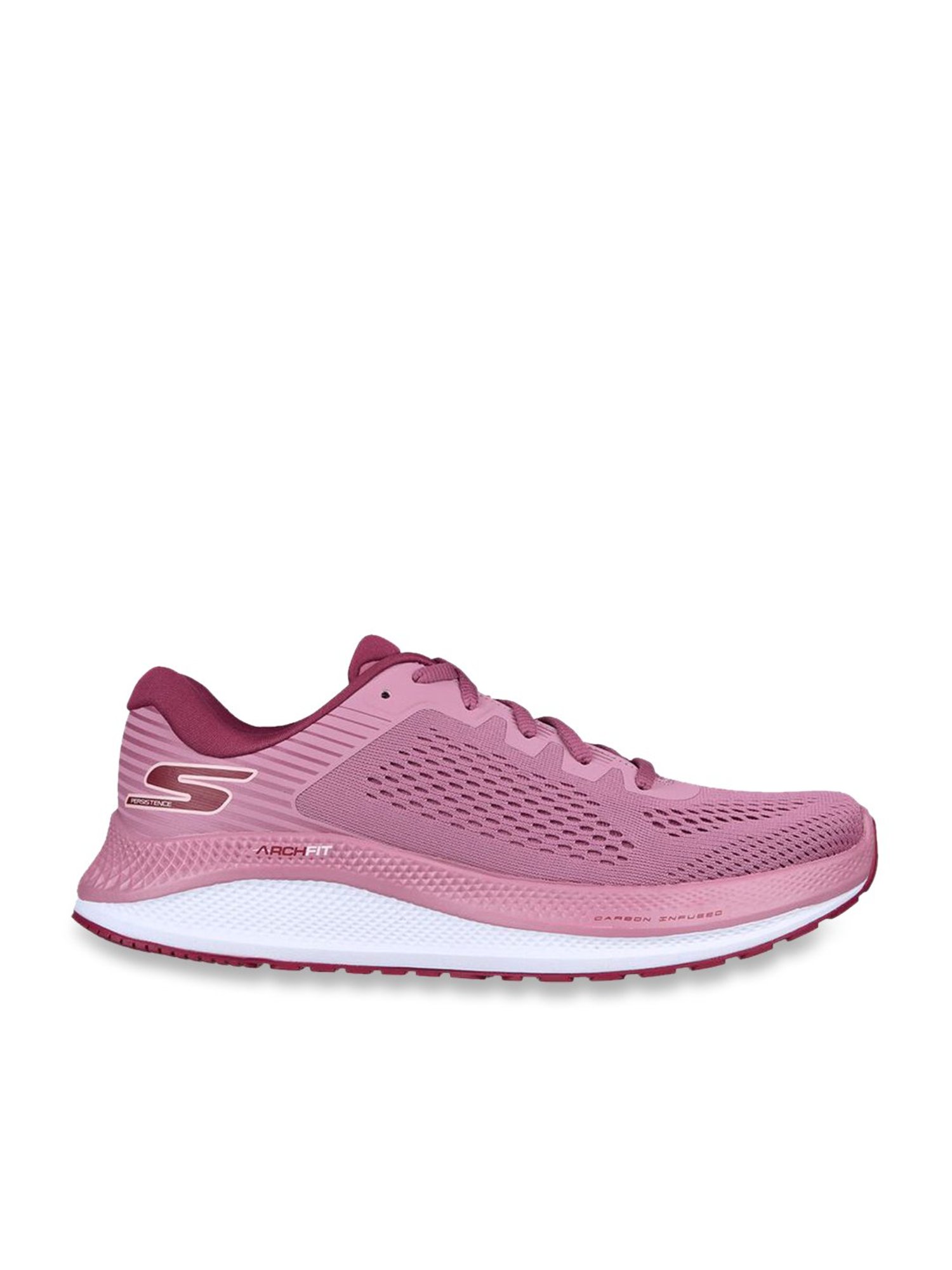 Skechers Women's GO RUN PERSISTENCE Mauve Running Shoes