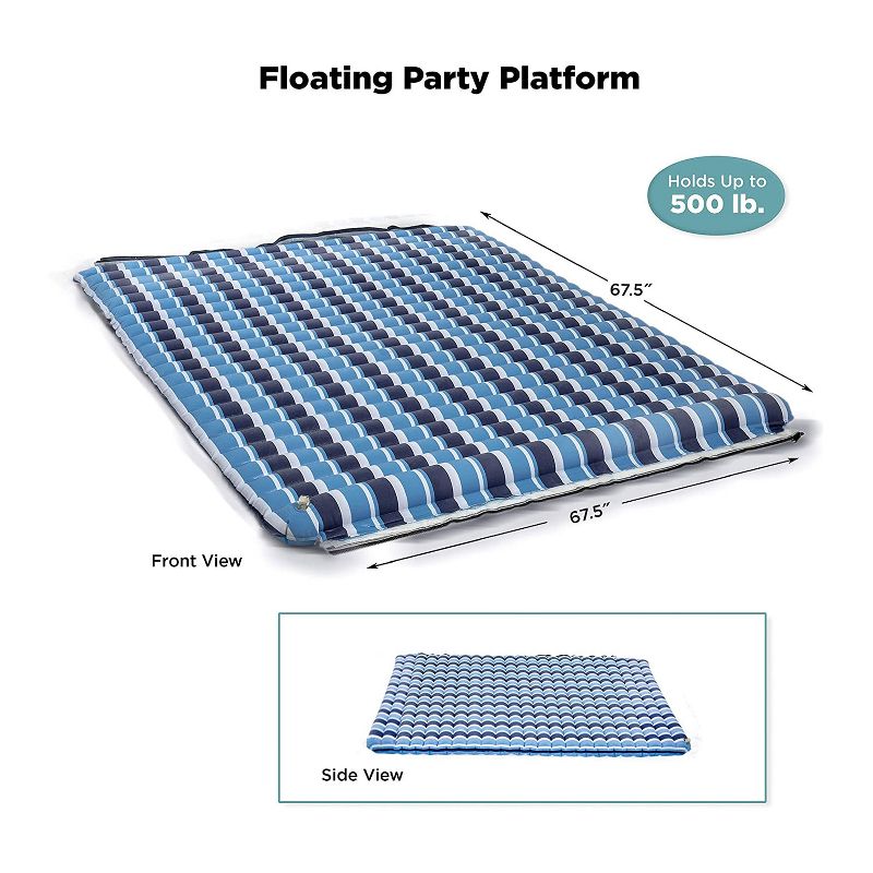 SwimWays Terra Sol Sonoma All Weather Rattan Swimming Pool Chaise Lounge Float
