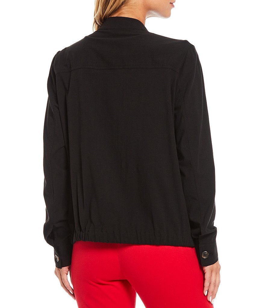 Preston & York Montgomery Button Front Stretch Cotton Jacket