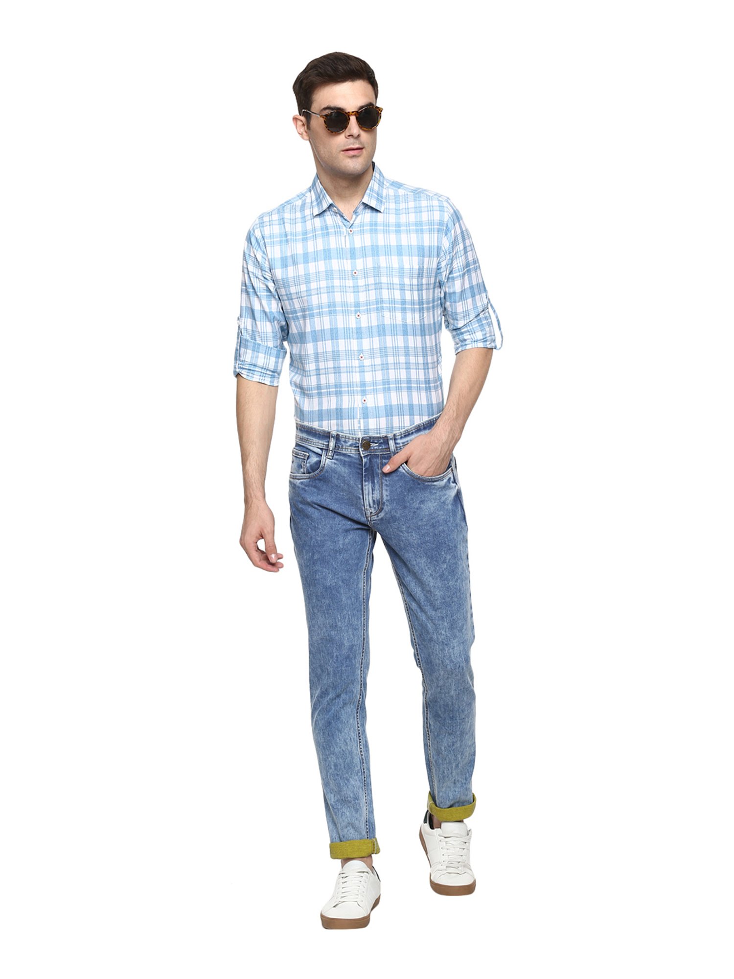 Red Chief Blue Lightly Washed Jeans