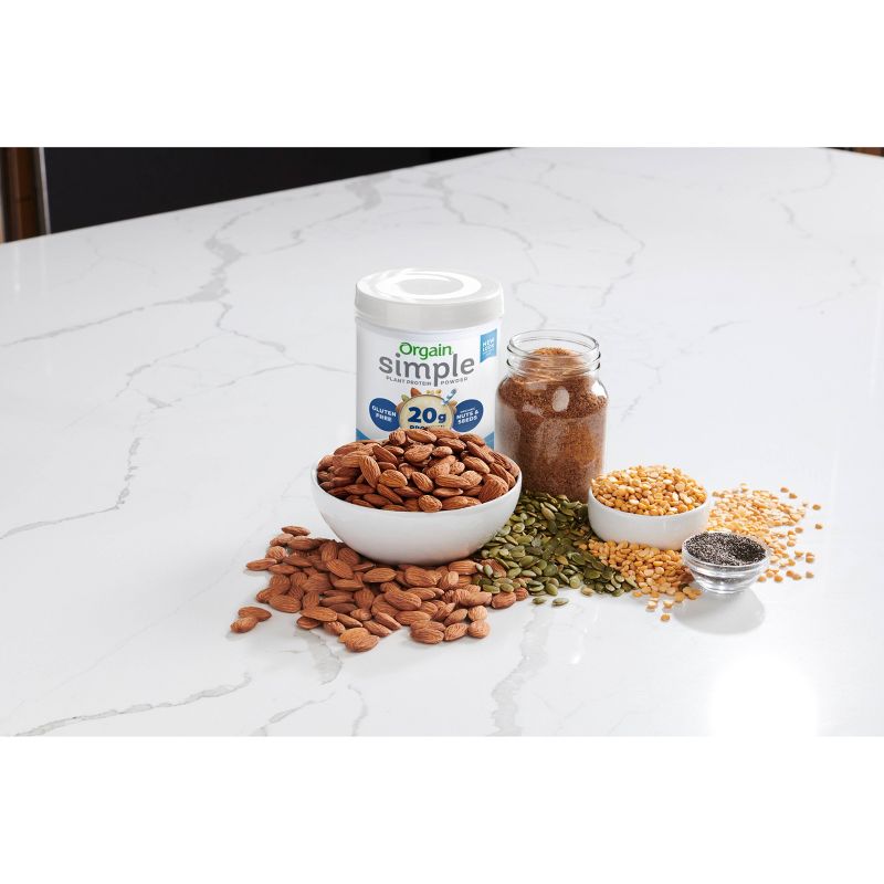 Orgain Organic Simple Ingredient Protein Powder - Vanilla - 1.25lbs