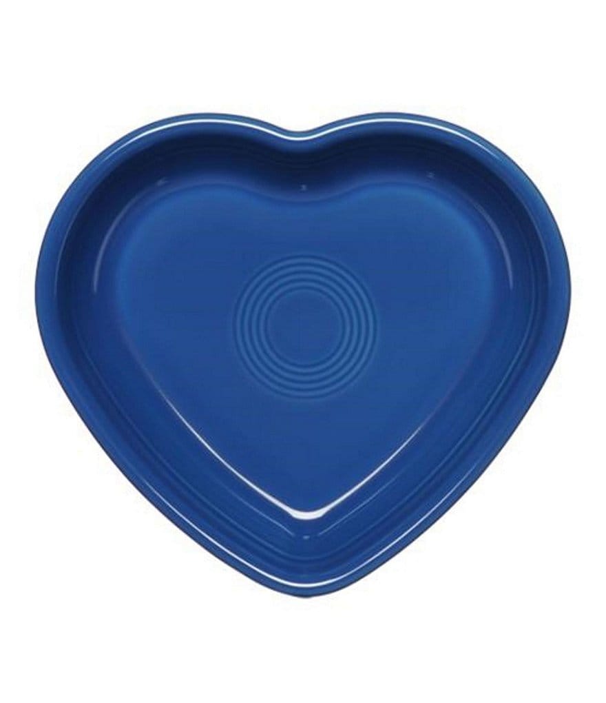 Fiesta Medium Ceramic Heart Bowl Baking Dish