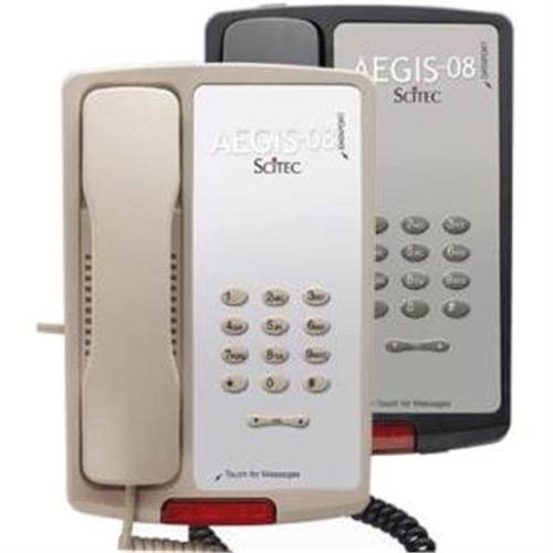 Scitec AEGIS-P-08ASH Aegis Single Line Phone - Ash