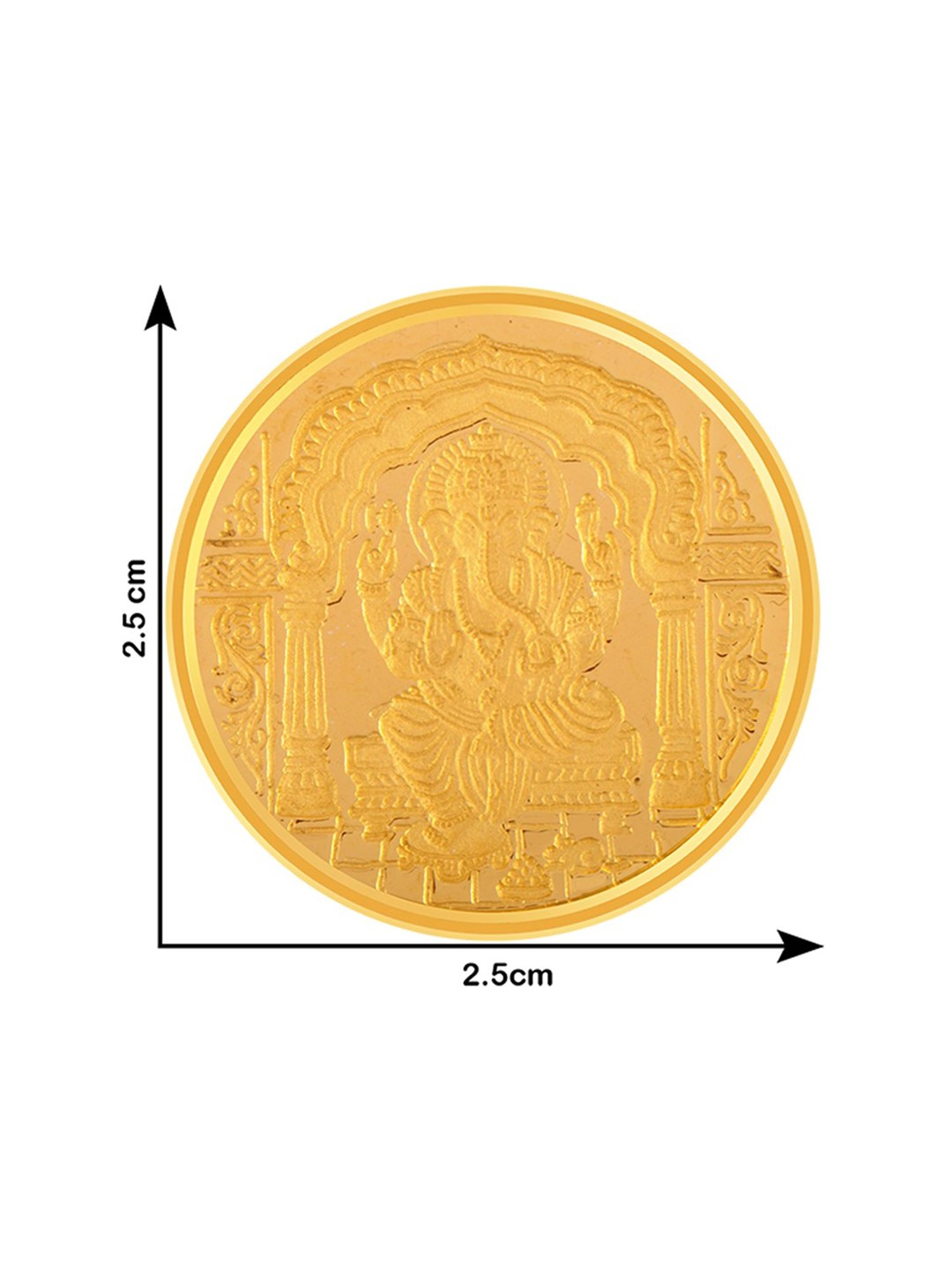 P.C. Chandra Jewellers 24k (995) 10gm Gold Coin