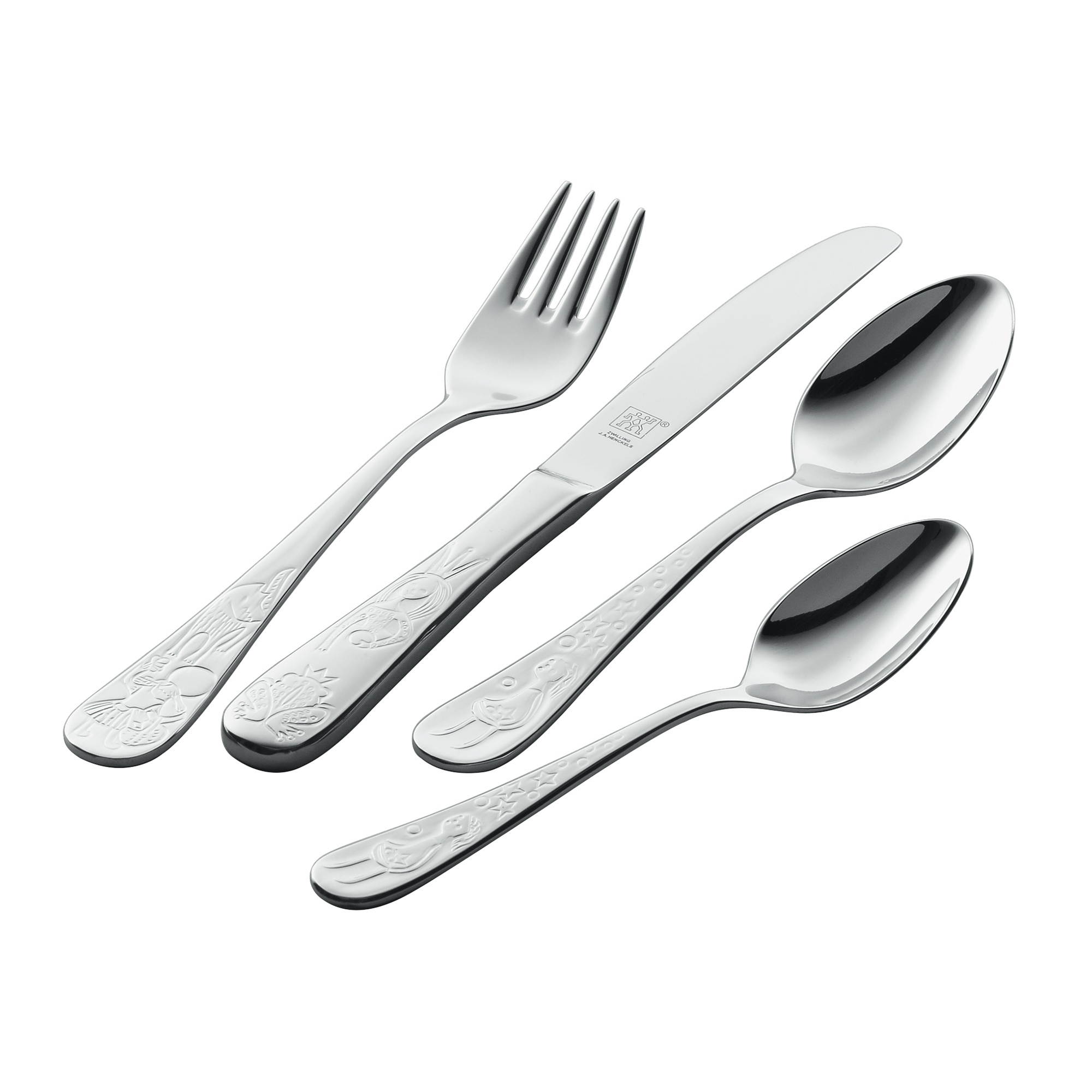 Zwilling J.A. Henckels TWIN Kids Grimm's Fairytales 18/10 Stainless Steel Children's Flatware Set