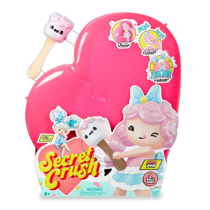 Secret Crush 13" Pippa Posie Large Doll with Mini Doll Best Friend