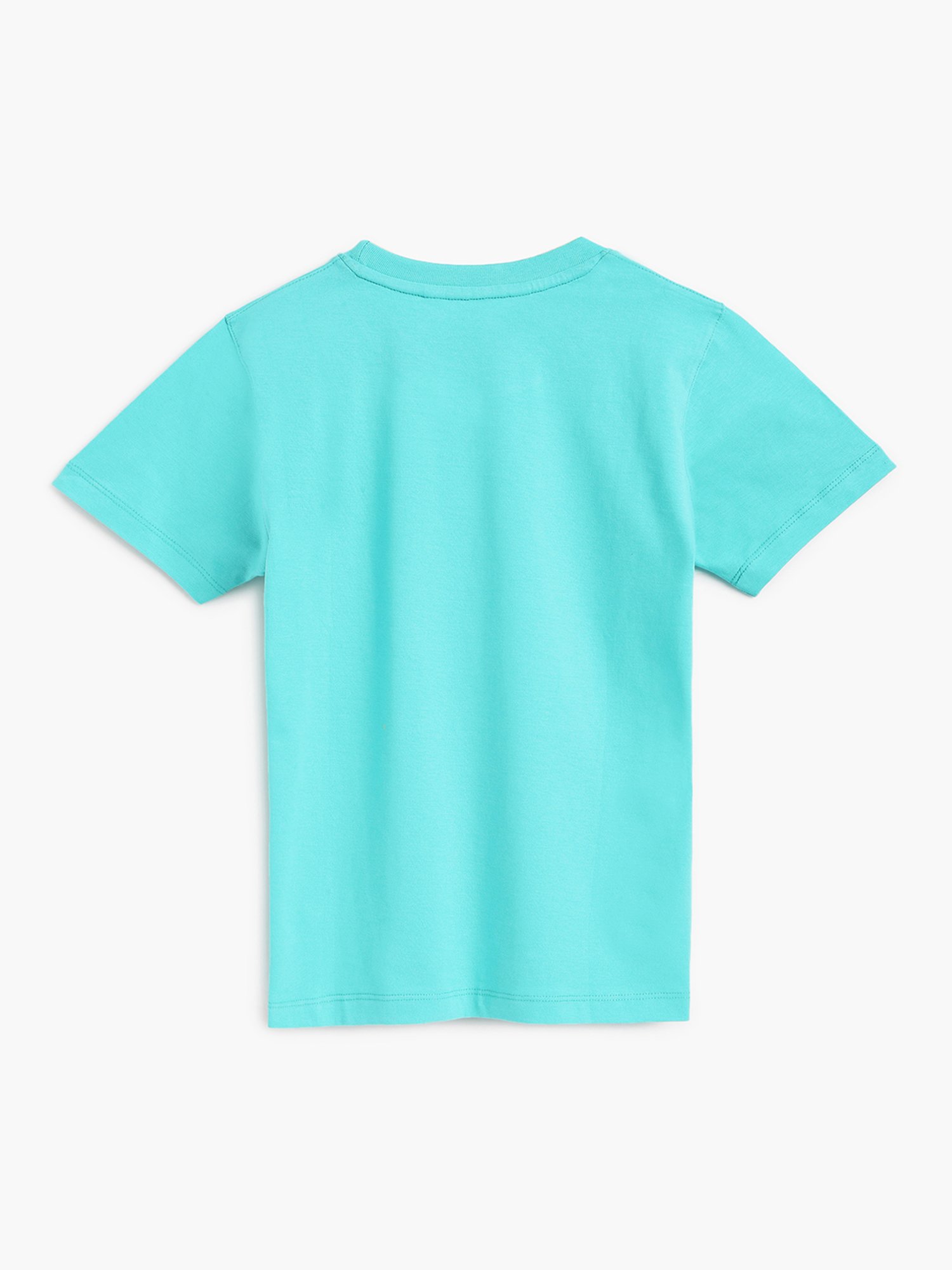 Campana Kids Turquoise Printed T-Shirt