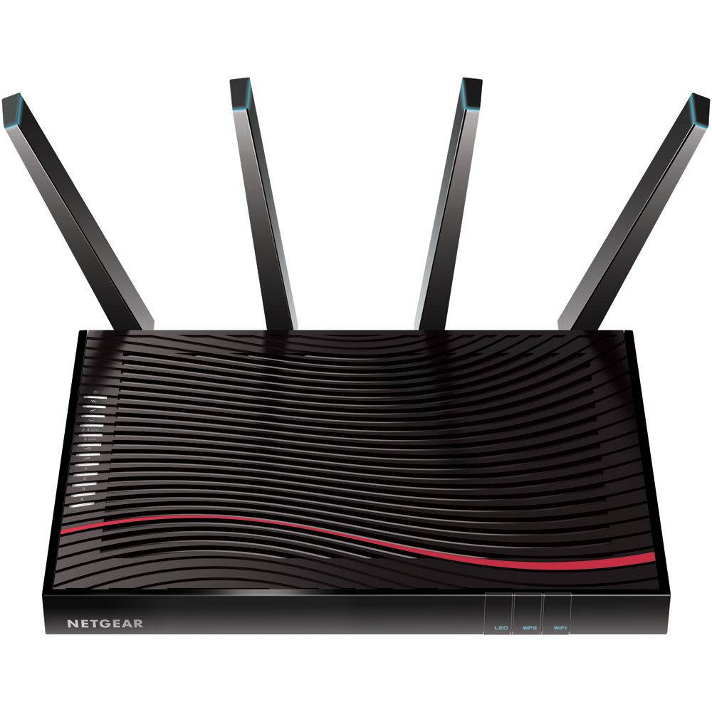 NETGEAR AC3200 1000 Mbps 2 Port 1000 Mbps Wireless Router