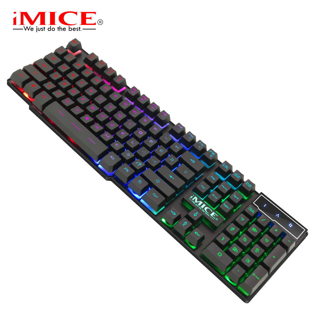 Keyboards Gaming IMice AK-600 Backlight Suspension Key Mechanical Keyboard Game Wired PC Notebook