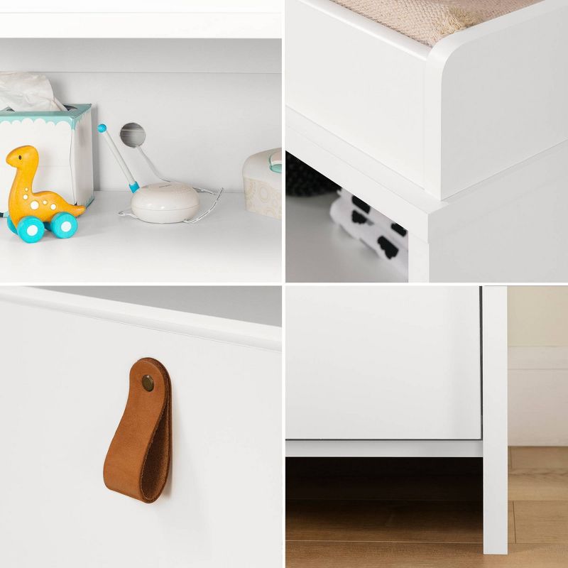 Rowan Valley Arden Grey Changing Table Topper for Dressers