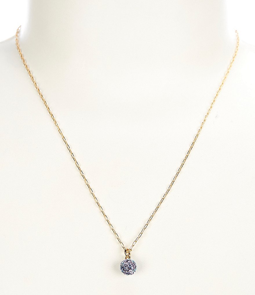 kate spade new york Brilliant Statements Mini Pendant Necklace