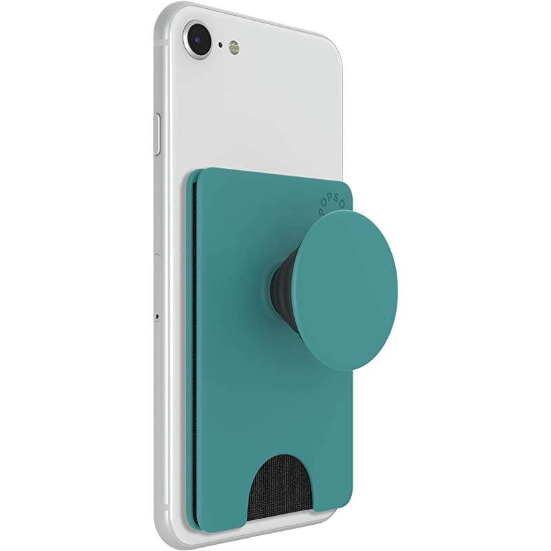 PopWallet+: Swappable and Repositionable Wallet- Sea Green