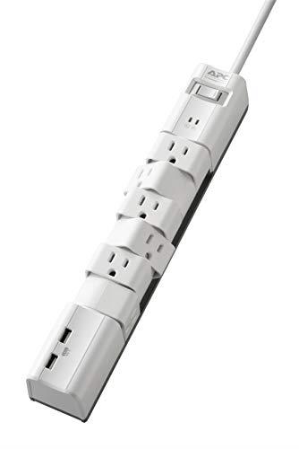 APC by Schneider Electric SurgeArrest Essential 6-Outlet Surge Suppressor/Protector