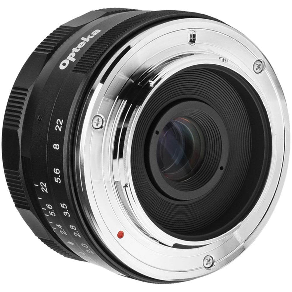 Opteka 50mm f/2.0 HD MC Manual Focus Prime Lens for Fuji X Mount APS-C Digital Cameras
