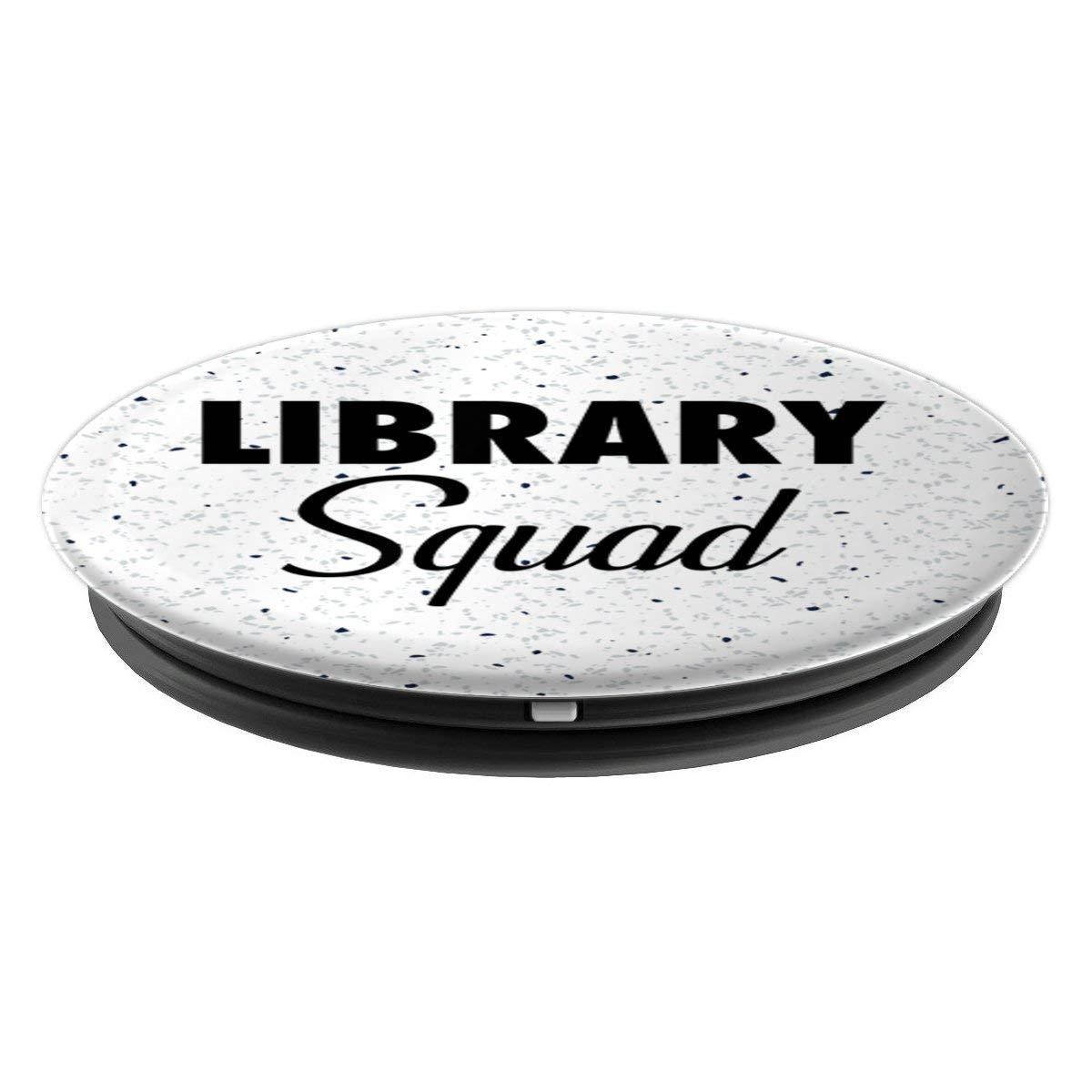 Library Squad - Book Loving Bibliophile Slogan